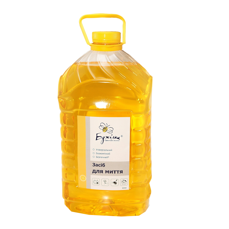 Засіб для ручного миття посуду БДЖІЛКА лимон, 5л